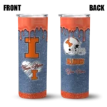 personalized-illinois-fighting-illini-pixel-fade-blue-skinny-tumbler-best-selling-2.webp