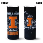 personalized-illinois-fighting-illini-rose-romance-blue-black-skinny-tumbler-best-selling.webp