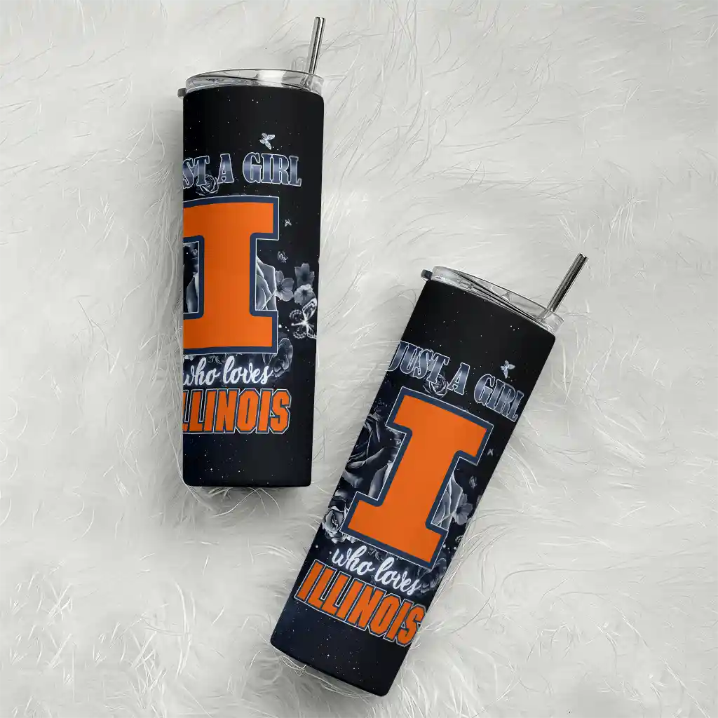 personalized-illinois-fighting-illini-rose-romance-blue-black-skinny-tumbler-top-rated.webp