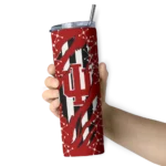 personalized-indiana-hoosiers-star-pop-red-black-skinny-tumbler-best-selling.webp