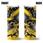 personalized-iowa-hawkeyes-helmet-clash-black-skinny-tumbler-best-selling.webp