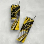 personalized-iowa-hawkeyes-web-stripes-black-white-skinny-tumbler-best-selling.webp