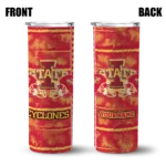 personalized-iowa-state-cyclones-chevron-patch-red-skinny-tumbler-best-selling.webp