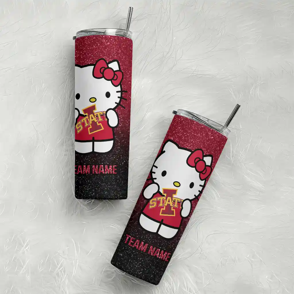 personalized-iowa-state-cyclones-hello-kitty-red-black-skinny-tumbler-top-rated.webp