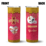 personalized-iowa-state-cyclones-pixel-fade-red-skinny-tumbler-best-selling-2.webp