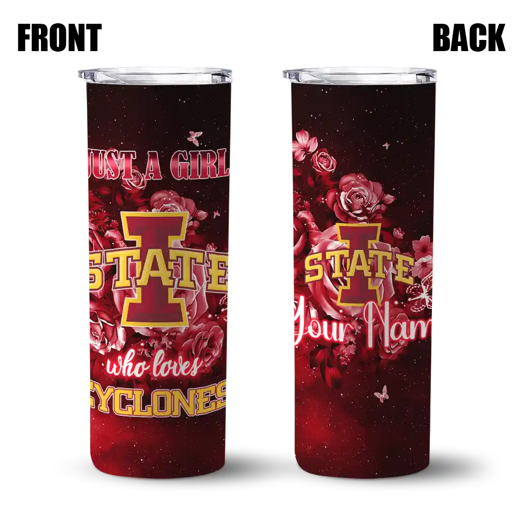 personalized-iowa-state-cyclones-rose-romance-red-black-skinny-tumbler-fashion-forward.webp