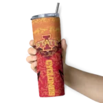 personalized-iowa-state-cyclones-spiral-burst-print-red-skinny-tumbler-best-selling.webp