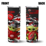 personalized-jacksonville-state-gamecocks-yoda-camo-red-black-skinny-tumbler-best-selling.webp