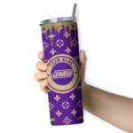 personalized-james-madison-dukes-camo-streak-purple-skinny-tumbler-best-selling.webp
