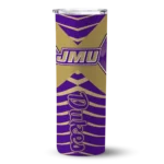 personalized-james-madison-dukes-camo-texture-purple-skinny-tumbler-best-selling.webp