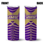 personalized-james-madison-dukes-camo-texture-purple-skinny-tumbler-best-selling.webp