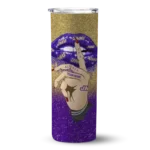 personalized-james-madison-dukes-sparkle-lips-purple-skinny-tumbler-best-selling.webp