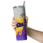 personalized-james-madison-dukes-winnie-the-pooh-purple-gray-skinny-tumbler-best-selling.webp