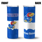 personalized-kansas-jayhawks-torn-band-blue-white-skinny-tumbler-best-selling-2.webp