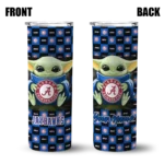 personalized-kansas-jayhawks-yoda-cozy-blue-black-skinny-tumbler-best-selling.webp