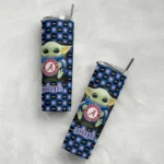personalized-kansas-jayhawks-yoda-cozy-blue-black-skinny-tumbler-best-selling.webp
