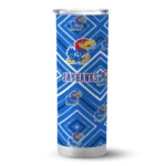 personalized-kansas-jayhawks-zipper-leopard-blue-skinny-tumbler-best-selling.webp