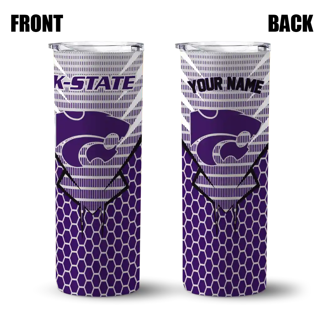 personalized-kansas-state-wildcats-chevron-stripes-purple-skinny-tumbler-fashion-forward.webp