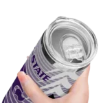 personalized-kansas-state-wildcats-chevron-stripes-purple-skinny-tumbler-best-selling.webp