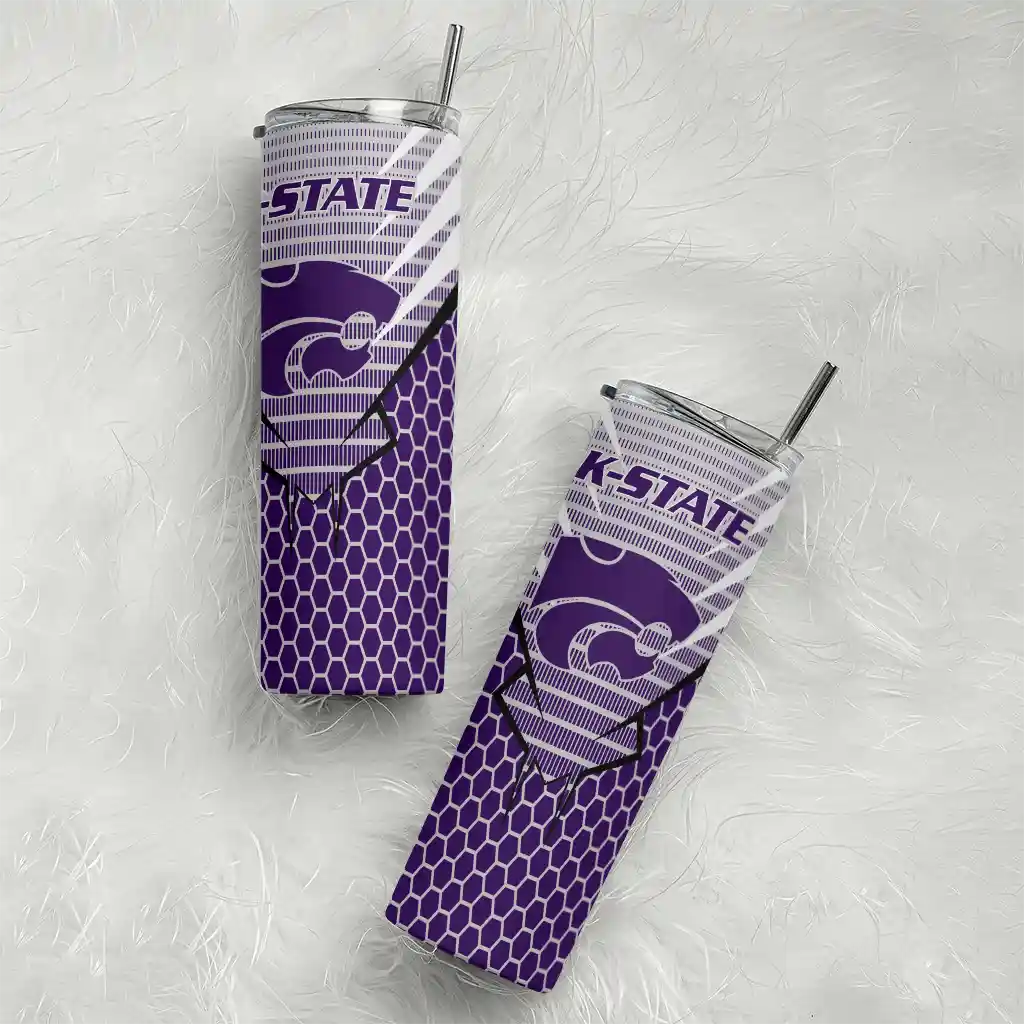 personalized-kansas-state-wildcats-chevron-stripes-purple-skinny-tumbler-top-rated.webp