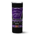 personalized-kansas-state-wildcats-helmet-belt-purple-black-skinny-tumbler-best-selling.webp