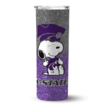 personalized-kansas-state-wildcats-snoopy-attitude-purple-skinny-tumbler-best-selling.webp
