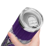personalized-kansas-state-wildcats-sparkle-drip-purple-skinny-tumbler-best-selling.webp