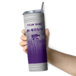 personalized-kansas-state-wildcats-swirl-texture-purple-skinny-tumbler-best-selling-1.webp