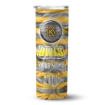 personalized-kennesaw-state-owls-patterned-waves-gold-skinny-tumbler-best-selling-1.webp