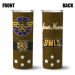 personalized-kennesaw-state-owls-star-cluster-gold-skinny-tumbler-best-selling-1.webp
