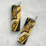 personalized-kennesaw-state-owls-web-stripes-gold-white-skinny-tumbler-best-selling.webp