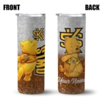 personalized-kennesaw-state-owls-winnie-the-pooh-gold-gray-skinny-tumbler-best-selling.webp