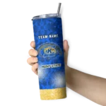 personalized-kent-state-golden-flashes-starburst-tiles-navy-blue-skinny-tumbler-best-selling-1.webp