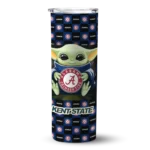 personalized-kent-state-golden-flashes-yoda-cozy-navy-blue-black-skinny-tumbler-best-selling.webp