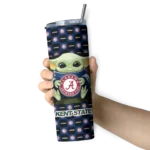 personalized-kent-state-golden-flashes-yoda-cozy-navy-blue-black-skinny-tumbler-best-selling.webp