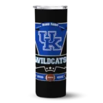 personalized-kentucky-wildcats-helmet-belt-blue-black-skinny-tumbler-best-selling-1.webp