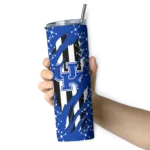 personalized-kentucky-wildcats-star-pop-blue-black-skinny-tumbler-best-selling.webp