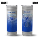 personalized-kentucky-wildcats-swirl-texture-blue-skinny-tumbler-best-selling-1.webp