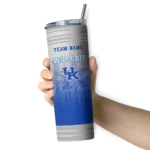 personalized-kentucky-wildcats-swirl-texture-blue-skinny-tumbler-best-selling-1.webp