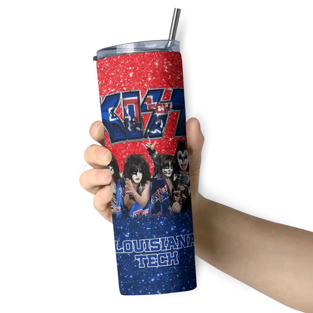 personalized-la-tech-kiss-band-red-skinny-tumbler-premium-grade-3.webp