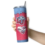 personalized-liberty-flames-pixel-fade-red-skinny-tumbler-best-selling.webp