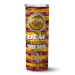personalized-louisiana-monroe-warhawks-patterned-waves-red-skinny-tumbler-best-selling-1.webp