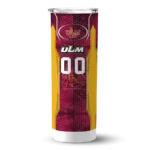 personalized-louisiana-monroe-warhawks-stacked-diamond-red-skinny-tumbler-best-selling.webp