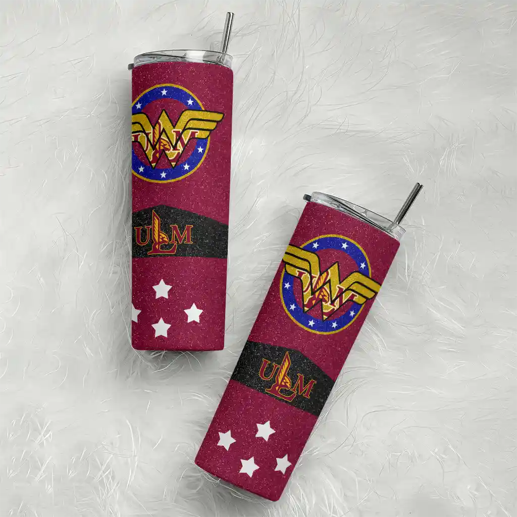 personalized-louisiana-monroe-warhawks-star-cluster-red-skinny-tumbler-top-rated.webp