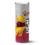 personalized-louisiana-monroe-warhawks-winnie-the-pooh-red-gray-skinny-tumbler-best-selling.webp