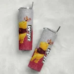 personalized-louisiana-monroe-warhawks-winnie-the-pooh-red-gray-skinny-tumbler-best-selling.webp