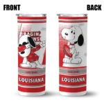 personalized-louisiana-ragin-cajuns-snoopy-dog-red-white-skinny-tumbler-best-selling-1.webp