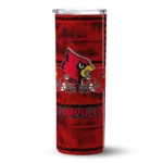 personalized-louisville-cardinals-chevron-patch-red-skinny-tumbler-best-selling.webp