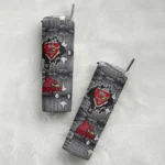 personalized-louisville-cardinals-chevron-v-red-gray-skinny-tumbler-best-selling.webp