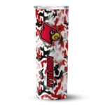 personalized-louisville-cardinals-claw-marks-red-white-skinny-tumbler-best-selling.webp